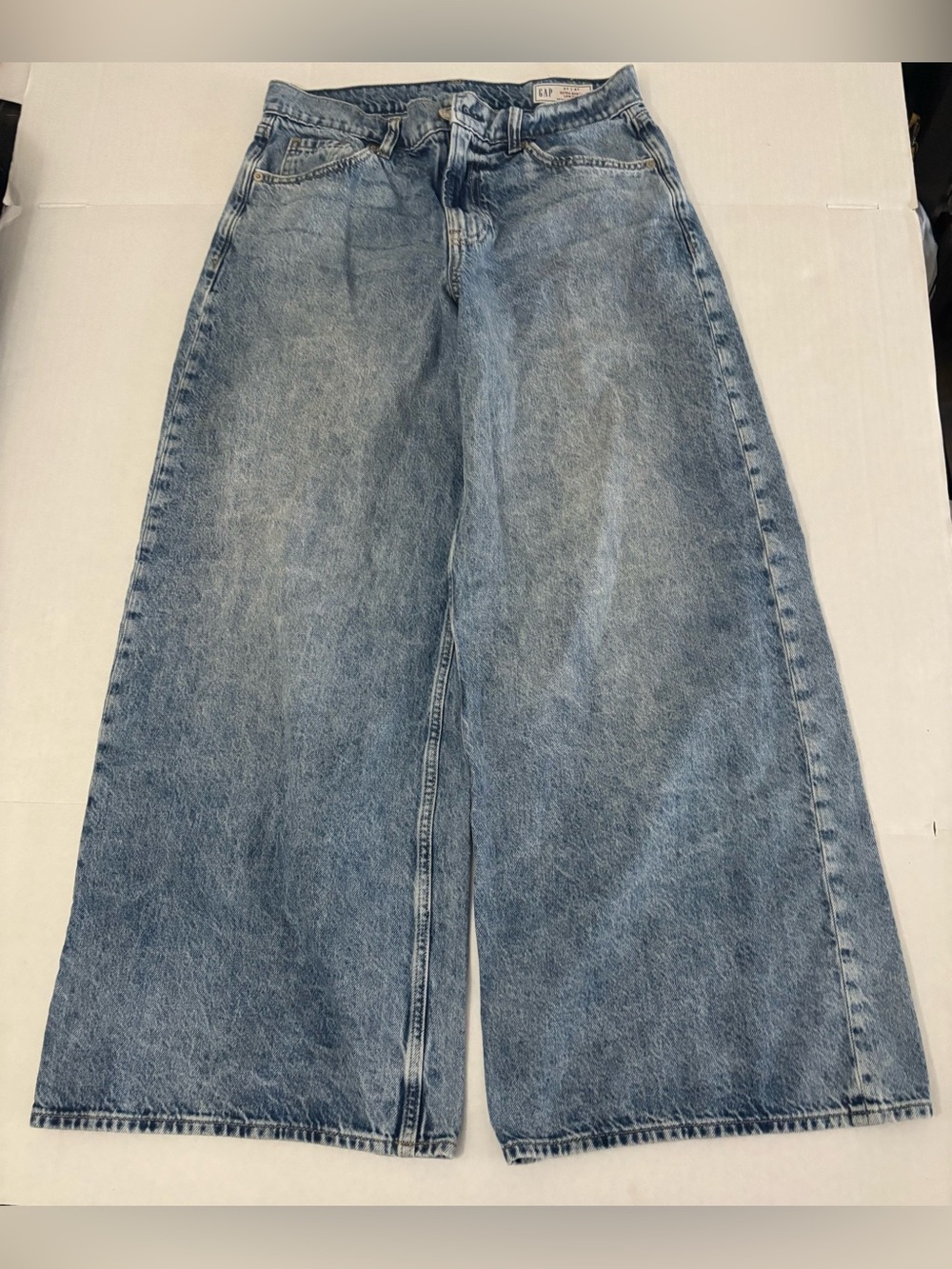 GAP Extra Baggy Low Rise Jeans Size 27/4R inseam 29”